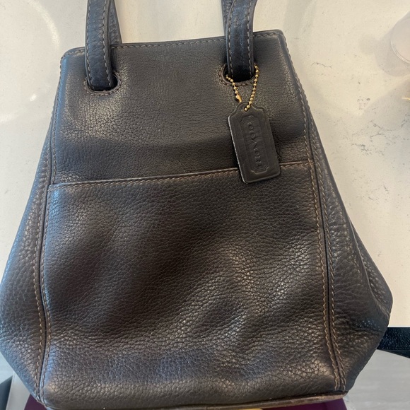 Coach Legacy 1997 Vintage Crossbody Bag Dark Brown- Rare Made In USA - Picture 2 of 7